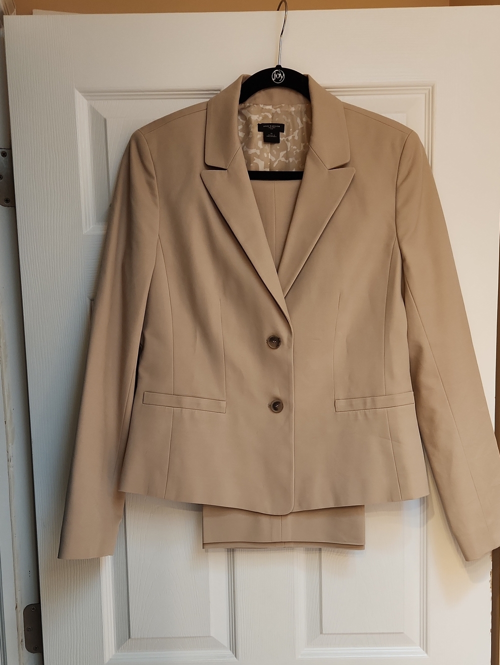 Ann Taylor Taupe Pant Suit